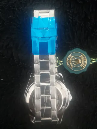 Reloj  Hombre Negro/Plata