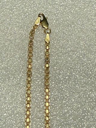 Cadena maciza de oro 18k