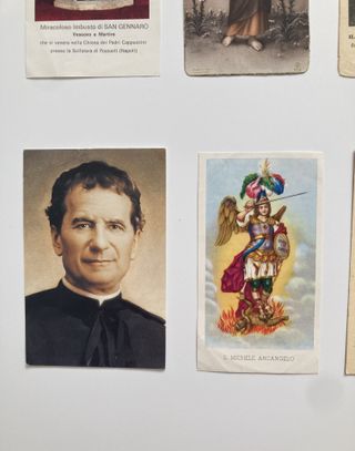 Lotto 6 Santini Santi Beati Vintage Misti