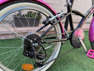 Bicicleta Niña B'Twin Rosa