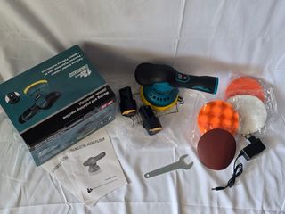 Lucidatrice Rotorbitale 12V 2 Batterie