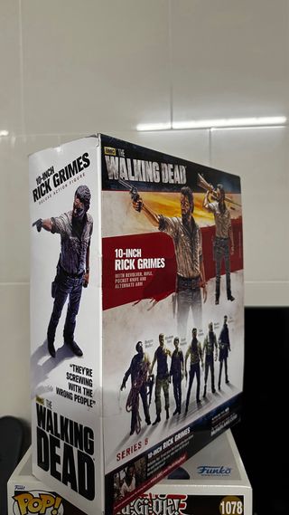 Action Figure Rick Grimes Walking Dead 10 inch