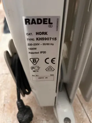 Radel Radiador Aceite 6 Elementos