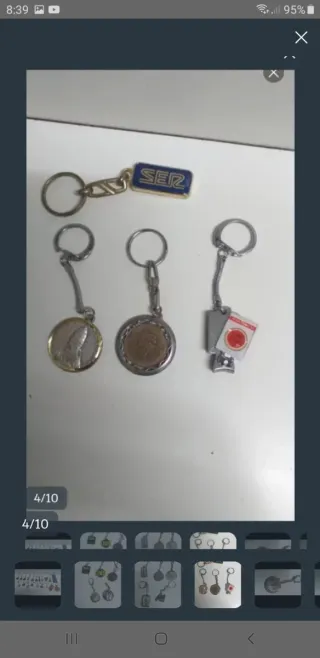 Lote 20 Llaveros Antiguos Coleccionistas