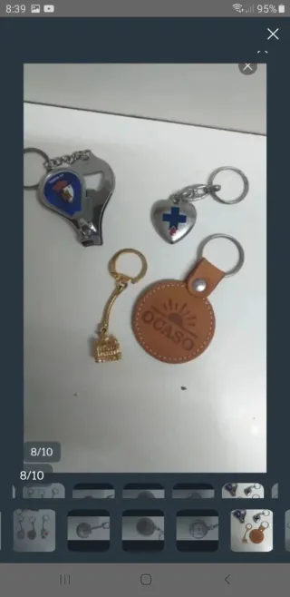 Lote 20 Llaveros Antiguos Coleccionistas