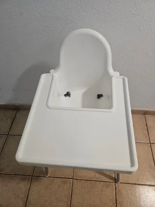 Trona Antilop blanca IKEA