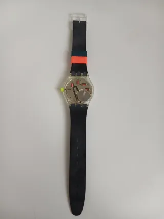 Swatch Stop Watch Coffeebreak SSK100 1992