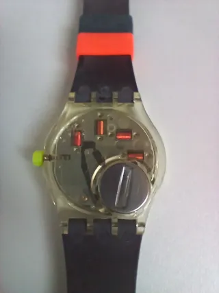 Swatch Stop Watch Coffeebreak SSK100 1992