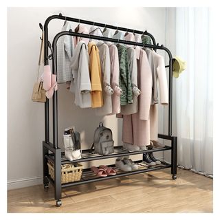 Appendiabiti con Ruote in Metallo