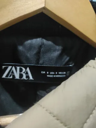 Lote 4 chaquetas Zara: roja, negra y beige