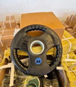 Discos Olímpicos 3 Agarres 2x 1'25 y 5kg