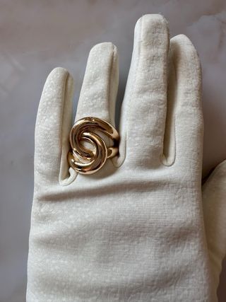 Anello vintage placcato oro