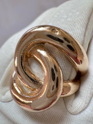 Anello vintage placcato oro