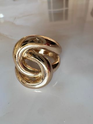 Anello vintage placcato oro