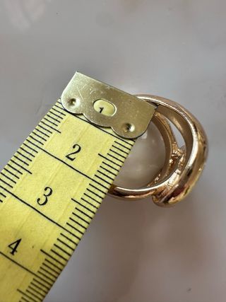 Anello vintage placcato oro