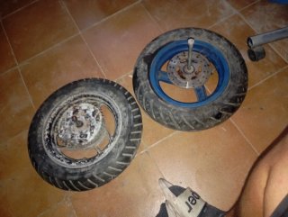 Chasis Pit Bike de aluminio