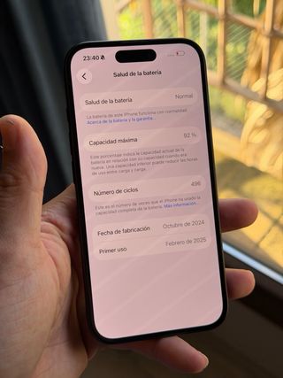 iPhone 16 128GB Negro como nuevo