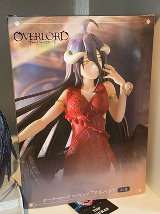 •Figura Albedo Overlord Vestido Rojo