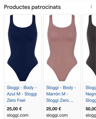 2 Body Sloggi Zero Feel Talla L