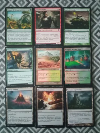 Mazo Magic 60 cartas Verde Rojo