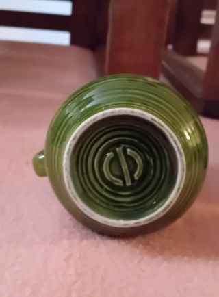 Jarra y 6 vasos de cerámica esmaltada para sangría