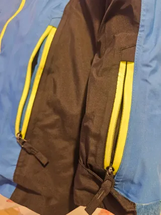 Chaqueta Ski Niño Decathlon Azul/Negro talle 6