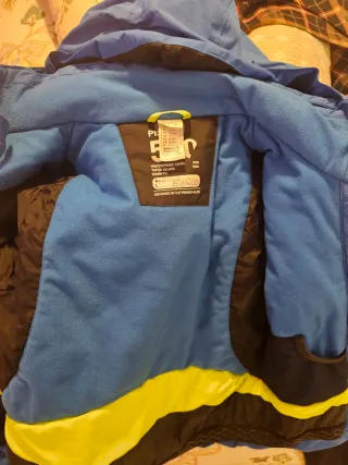 Chaqueta Ski Niño Decathlon Azul/Negro talle 6