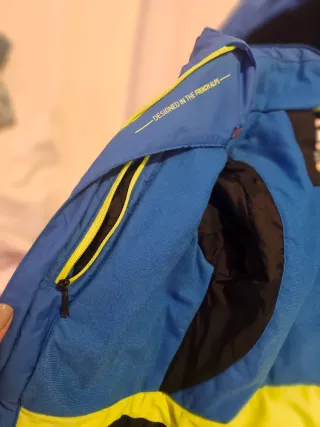 Chaqueta Ski Niño Decathlon Azul/Negro talle 6