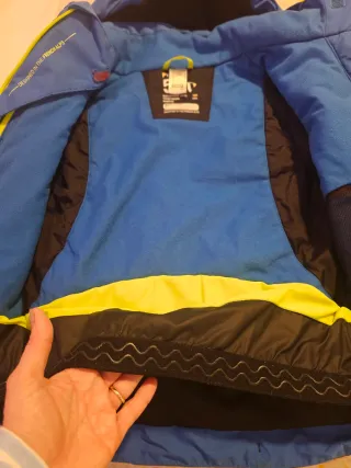 Chaqueta Ski Niño Decathlon Azul/Negro talle 6