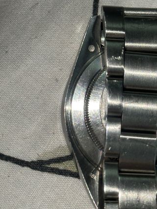 Reloj Rolex Oyster Perpetual Azul tiffany 18 k 750