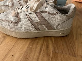 Zapatillas Hoff Piel Talla 37 Blanca Beige