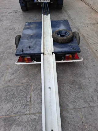 Carro Portamotos con Rampa