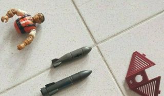 Lotto vintage spare part toy GiJoe accessori armi