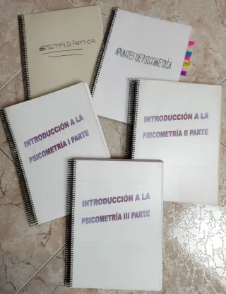 Apuntes de psicometría