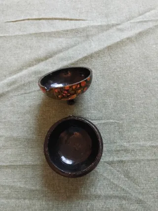 Contenitore indiano decorato