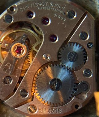 Tissot Art Déco 1949 Antimagnetique Oro 18k