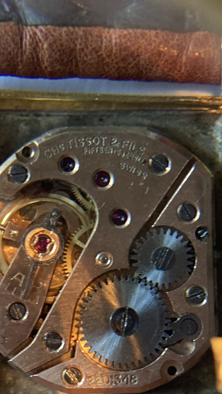 Tissot Art Déco 1949 Antimagnetique Oro 18k