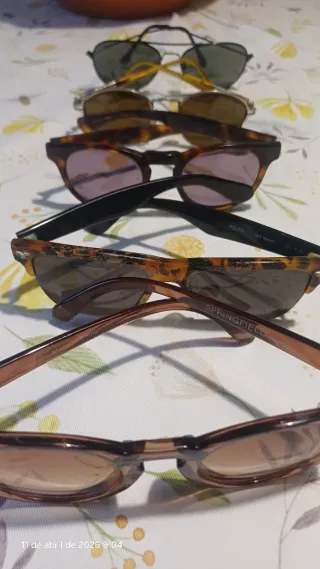 Lote 5 Gafas de Sol Vintage