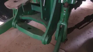Enganche tipo trailla John Deere