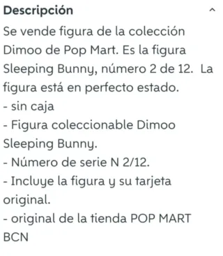 Figura Pop Mart Sleeping Bunny