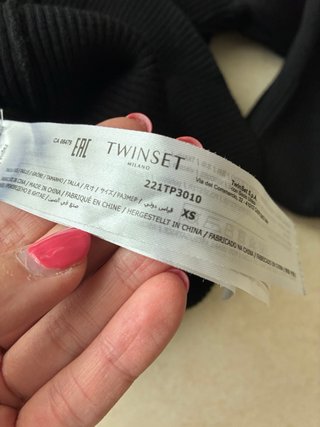 Maglia Twinset nera taglia XS