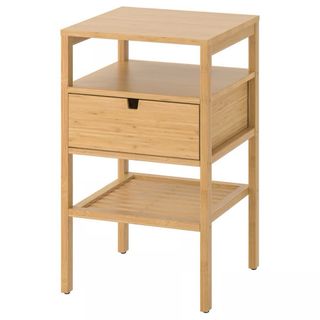 Mesita Noche Ikea Nordkisa Bambú
