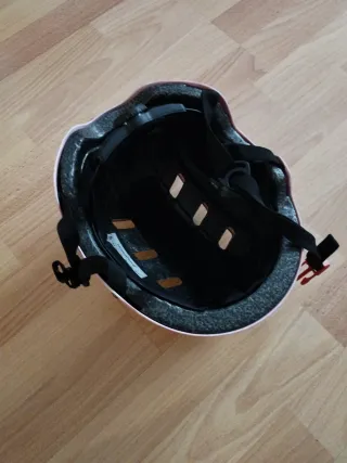 Casco Bicicleta Rosa Talla 4-10 Años