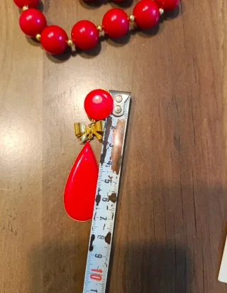 Conjunto de accesorios de Flamenca Vintage: Collar