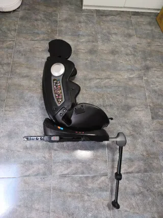 Silla coche bebé negra
