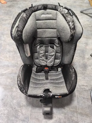 Silla coche bebé negra