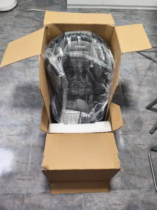 Silla coche bebé negra