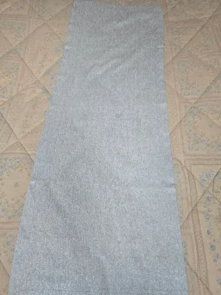 Stola Runner Tavola Argento Tessuto