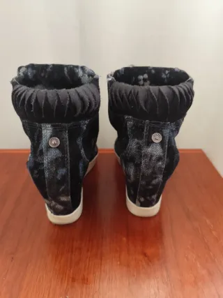 Botines de plataforma talla 36