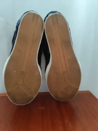 Botines de plataforma talla 36